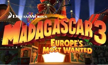 Madagascar 3 (Usa) screen shot title